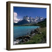 Cuernos Del Paine, Torres Del Paine National Park, Chile-null-Framed Photographic Print