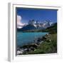 Cuernos Del Paine, Torres Del Paine National Park, Chile-null-Framed Photographic Print