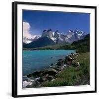 Cuernos Del Paine, Torres Del Paine National Park, Chile-null-Framed Photographic Print