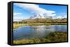 Cuernos Del Paine, Torres Del Paine National Park, Chilean Patagonia, Chile-G & M Therin-Weise-Framed Stretched Canvas
