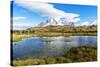 Cuernos Del Paine, Torres Del Paine National Park, Chilean Patagonia, Chile-G & M Therin-Weise-Stretched Canvas