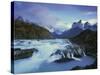 Cuernos Del Paine, Torres Del Paine National Park, Patagonia, Chile-Gavin Hellier-Stretched Canvas