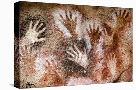 Cueva de las Manos (Cave of Hands), UNESCO World Heritage Site, Patagonia, Argentina-Alex Treadway-Stretched Canvas