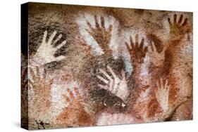 Cueva de las Manos (Cave of Hands), UNESCO World Heritage Site, Patagonia, Argentina-Alex Treadway-Stretched Canvas