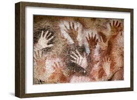 Cueva de las Manos (Cave of Hands), UNESCO World Heritage Site, Patagonia, Argentina-Alex Treadway-Framed Photographic Print