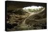 Cueva Del Milodon, Puerto Natales, Patagonia, Chile, South America-Tony-Stretched Canvas