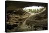 Cueva Del Milodon, Puerto Natales, Patagonia, Chile, South America-Tony-Stretched Canvas