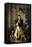 Cuidador De Los Perros De Aranjuez-Francisco Lacoma Y Fontanet-Framed Stretched Canvas