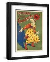 'Cuignolet d'Angers Cointreau'. Werbeplakat für Guignolet Cointreau. Ca. 1900-Eugène Ogé-Framed Giclee Print