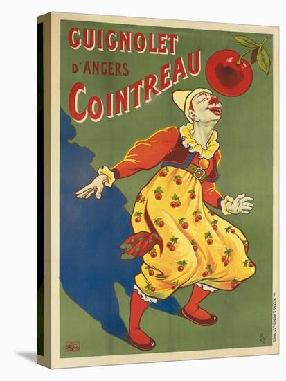 'Cuignolet d'Angers Cointreau'. Werbeplakat für Guignolet Cointreau. Ca. 1900-Eugène Ogé-Stretched Canvas