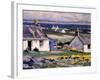 Cuil Phail Croft, the Two Crofts, Iona-Francis Campbell Boileau Cadell-Framed Giclee Print