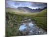 Cuillins Range from Glen Brittle, Isle of Skye, Inner Hebrides, Highland Region, Scotland, UK-Patrick Dieudonne-Mounted Photographic Print