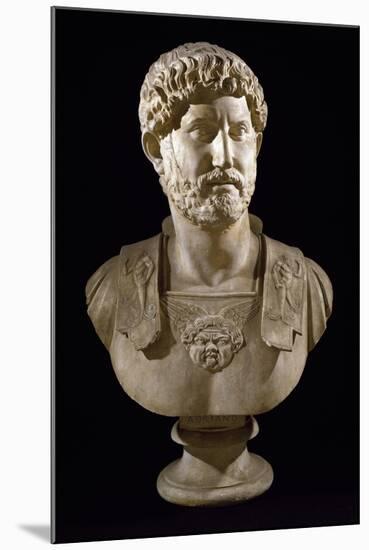 Cuirassed Bust of the Emperor Tiberius-null-Mounted Giclee Print