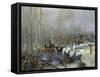 Cuirassier of Colonel Dubois Charging During Battle of Berezina, Nov. 28, 1812-Edouard Detaille-Framed Stretched Canvas