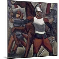 Cuirassier-Roger de La Fresnaye-Mounted Giclee Print