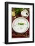 Cuisine, Cacik, Sauce with Yogurt, Mint, Cucumber, Lemon, Turkish Food, Turkey-Nico Tondini-Framed Photographic Print