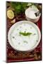 Cuisine, Cacik, Sauce with Yogurt, Mint, Cucumber, Lemon, Turkish Food, Turkey-Nico Tondini-Mounted Photographic Print