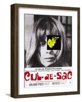 Cul-De-Sac, Francoise Dorleac on French Poster Art, 1966-null-Framed Art Print