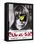 Cul-De-Sac, Francoise Dorleac on French Poster Art, 1966-null-Framed Stretched Canvas