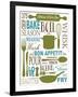 Culinary Love 1 (color)-Leslie Fuqua-Framed Art Print