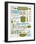 Culinary Love 1 (color)-Leslie Fuqua-Framed Art Print