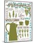 Culinary Love 2 (color)-Leslie Fuqua-Mounted Art Print