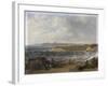 Cullercoats Looking Towards Tynemouth - Flood Tide, 1845-John Wilson Carmichael-Framed Giclee Print