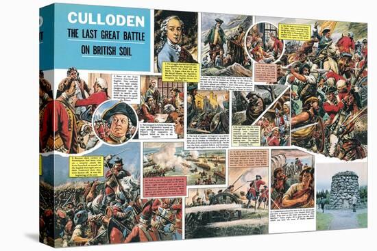 Culloden. the Last Great Battle on British Soil-C.l. Doughty-Stretched Canvas