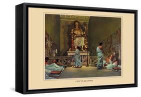 Cult of Asclepius-Robert Thom-Framed Stretched Canvas