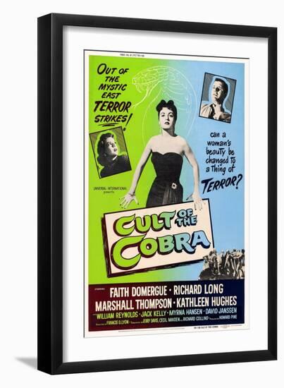 Cult of the Cobra-null-Framed Art Print
