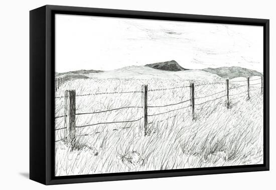 Culter Fell from Hartfell, 2005,-Vincent Alexander Booth-Framed Stretched Canvas