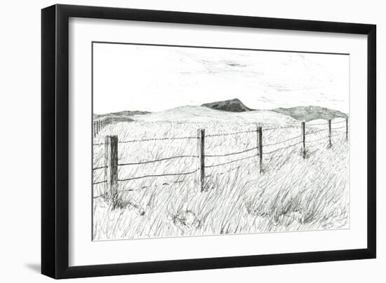 Culter Fell from Hartfell, 2005,-Vincent Alexander Booth-Framed Giclee Print