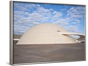 Cultural Complex of the Republic, National Museum, Brasilia, Distrito Federal-Brasilia, Brazil-Jane Sweeney-Framed Photographic Print