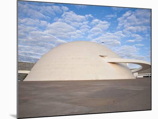 Cultural Complex of the Republic, National Museum, Brasilia, Distrito Federal-Brasilia, Brazil-Jane Sweeney-Mounted Photographic Print