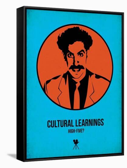Cultural Learnings 1-Aron Stein-Framed Stretched Canvas