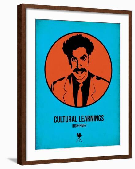 Cultural Learnings 1-Aron Stein-Framed Art Print