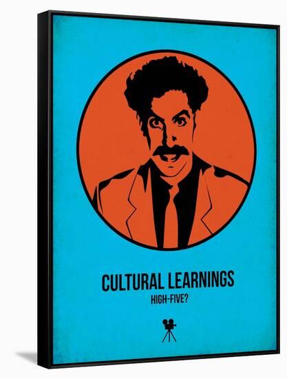 Cultural Learnings 1-Aron Stein-Framed Stretched Canvas