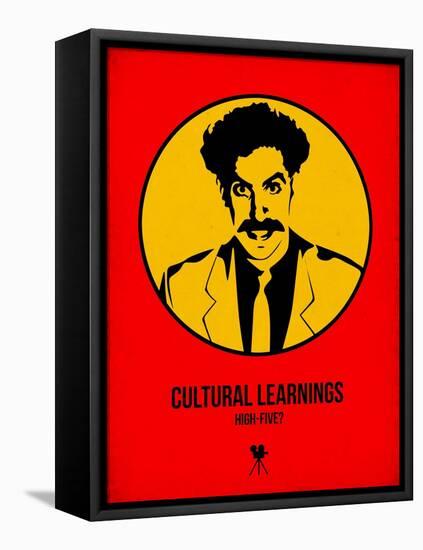 Cultural Learnings 2-Aron Stein-Framed Stretched Canvas