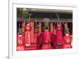 Cultural Performance in Period Costume, Beijing, China-Peter Adams-Framed Photographic Print