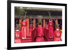 Cultural Performance in Period Costume, Beijing, China-Peter Adams-Framed Photographic Print