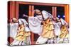 Cultural Performance in Period Costume, Beijing, China-Peter Adams-Stretched Canvas