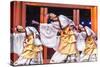 Cultural Performance in Period Costume, Beijing, China-Peter Adams-Stretched Canvas