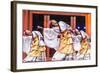 Cultural Performance in Period Costume, Beijing, China-Peter Adams-Framed Photographic Print