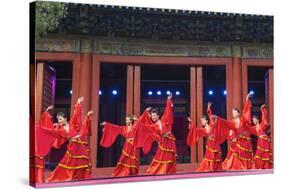 Cultural Performance in Period Costume, Beijing, China-Peter Adams-Stretched Canvas