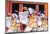 Cultural Performance in Period Costume, Beijing, China-Peter Adams-Mounted Premium Photographic Print