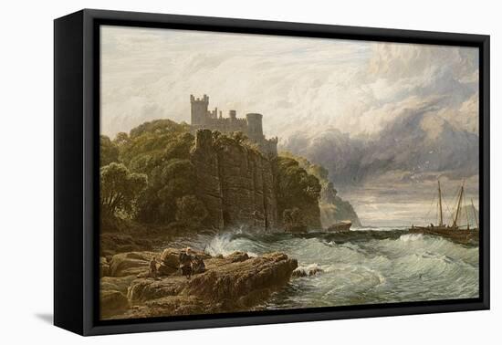 Culzean Castle, Ayrshire, 1877-John Mogford-Framed Stretched Canvas