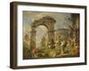 Cumaean Sibyl Prophesied the Birth of Christ, 1743-Giovanni Paolo Panini-Framed Giclee Print