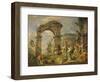 Cumaean Sibyl Prophesied the Birth of Christ, 1743-Giovanni Paolo Panini-Framed Giclee Print