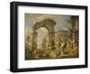 Cumaean Sibyl Prophesied the Birth of Christ, 1743-Giovanni Paolo Panini-Framed Giclee Print