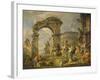 Cumaean Sibyl Prophesied the Birth of Christ, 1743-Giovanni Paolo Panini-Framed Giclee Print